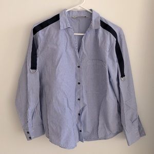Zara Basic Botton-down Shirt, XS